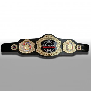 MEGA XXL 5 PLATE GOLD CUSTOM CHAMPIONSHIP BELT  ***SUPER SIZED***